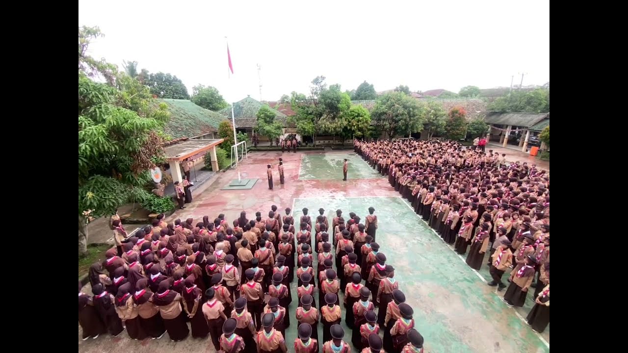 Upacara Hari Pramuka 2025 - MTs Negeri 1 Lebak
