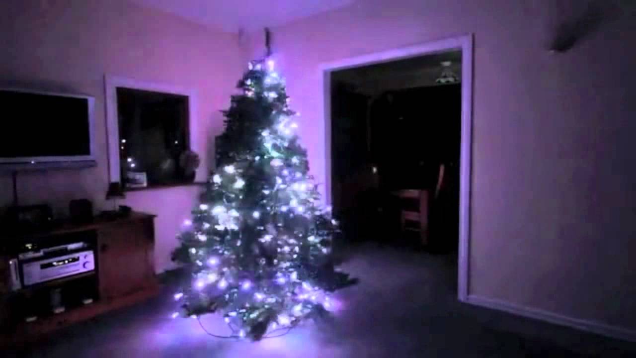 Christmas tree light show Stella-green powered by E16-II and MADRIX