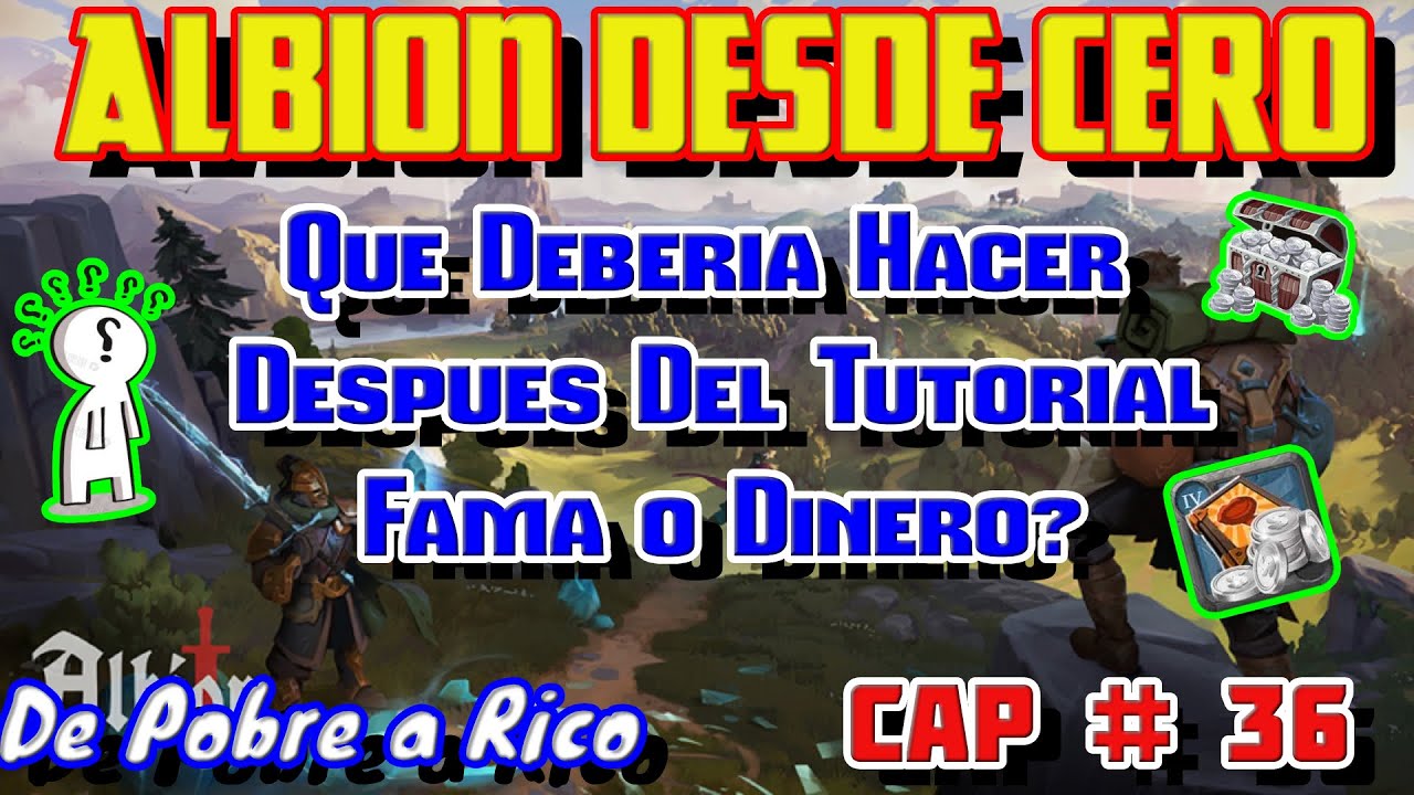Albion Online Que Puedo hacer despues del tutorial CAP #36
