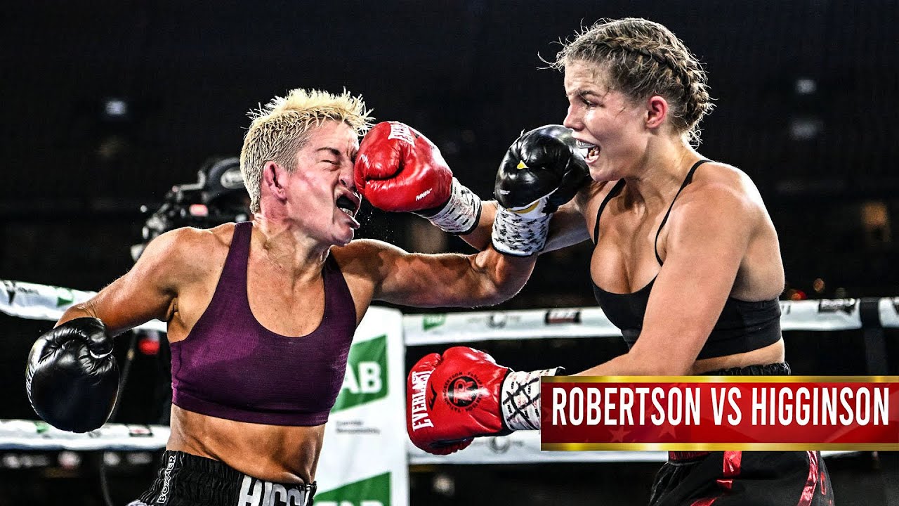 Taylah Robertson vs Sarah Higginson | Full Fight Highlights  ᴴᴰ
