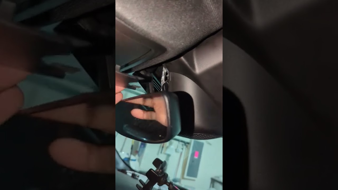 Remove Ram 1500 Rearview Mirror Cover - Part 1