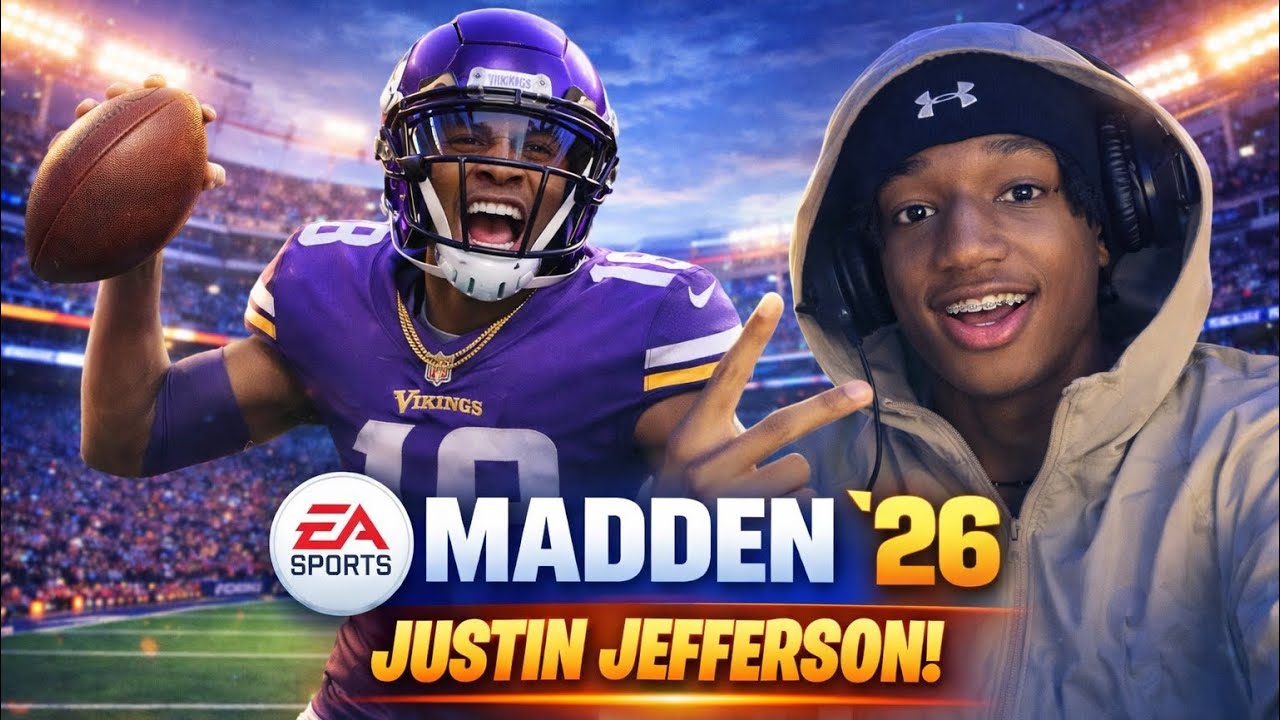 PLAYING AS JUSTIN JEFFERSON IN MADDEN 26 !!!