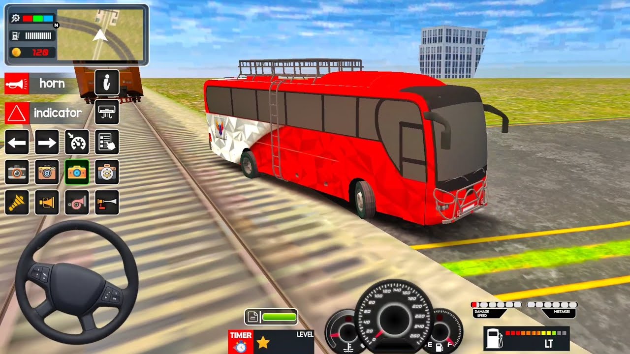 PART -94 : COACH BUS GAME || BUS SIMULATOR  INDONESHIA || BUS SIMULATOR GAME #BUS #GAME 