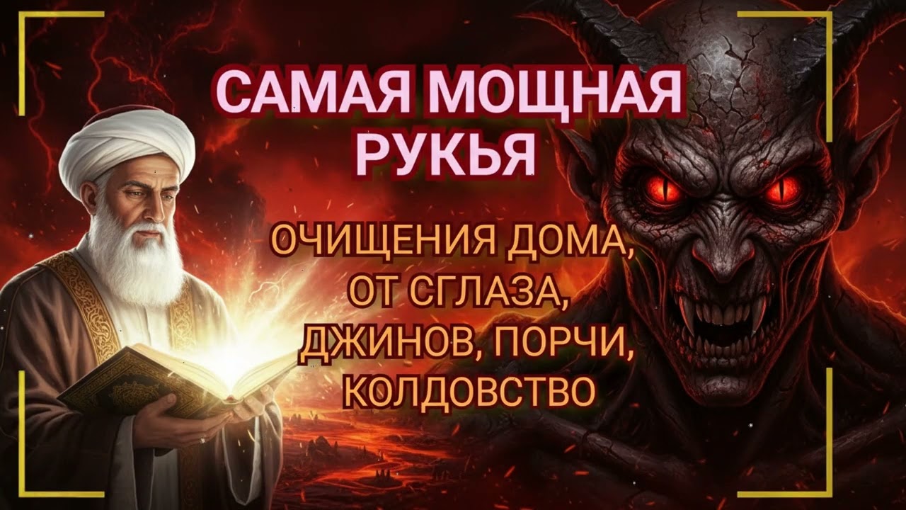 РУКЬЯ ДЛЯ ДОМА И СЕМЬИ 🏠 МОЩНАЯ ЗАЩИТА ОТ ДЖИННОВ И СГЛАЗА