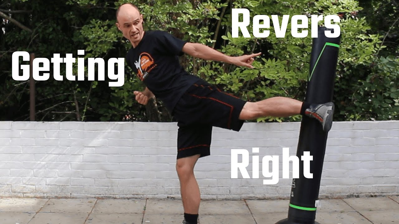 Getting the Savate Revers (kick) right...