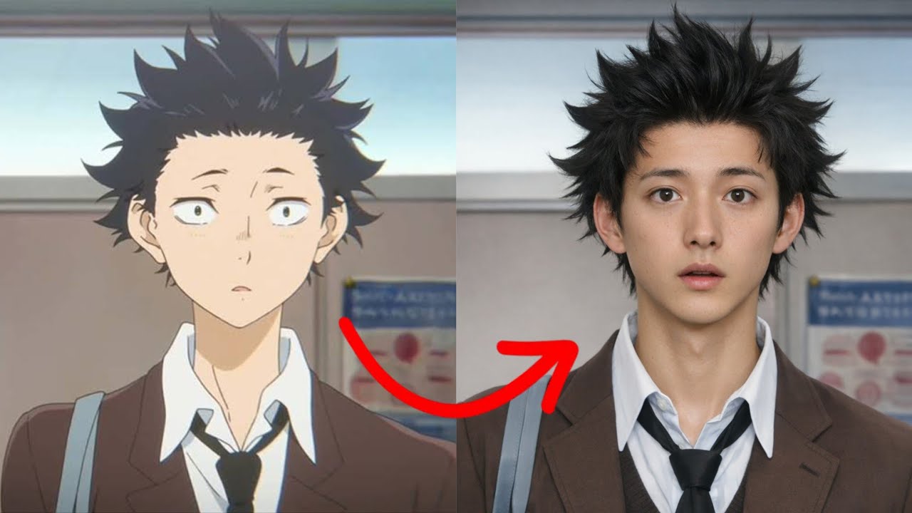 A Silent Voice Characters In Real Life 🤯 | This Looks Too Real 