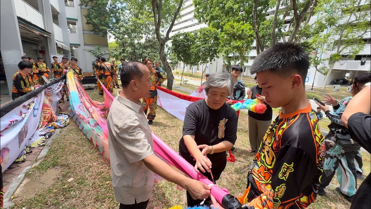 新加坡濟南體育會与新加坡義興體育會 Ji Nam & Ghee Heng Big Flags Dotting Ceremony at Bedok North 15 February 2026