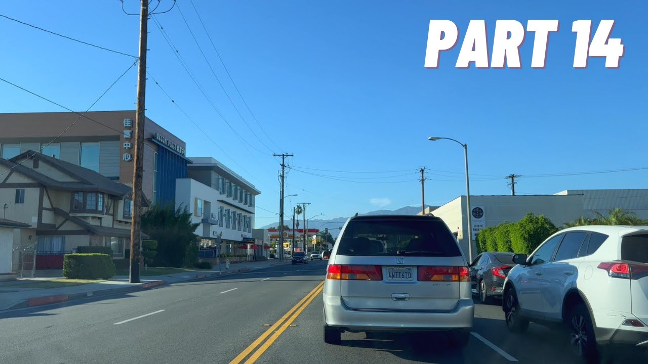Driving from NYC to Los Angeles | Part 14 - Las Vegas, NV to Alhambra, Los Angeles, CA