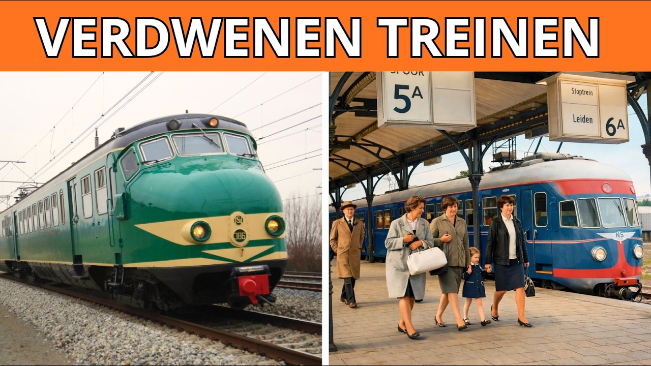 10 Nederlandse Treinen Van Vroeger Die Inmiddels Verdwenen Zijn