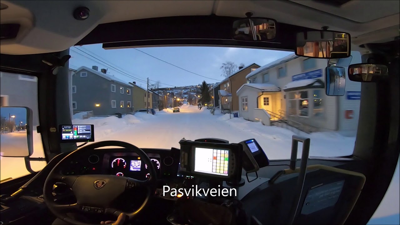 110 Bybuss, Kirkenes 28.12.19
