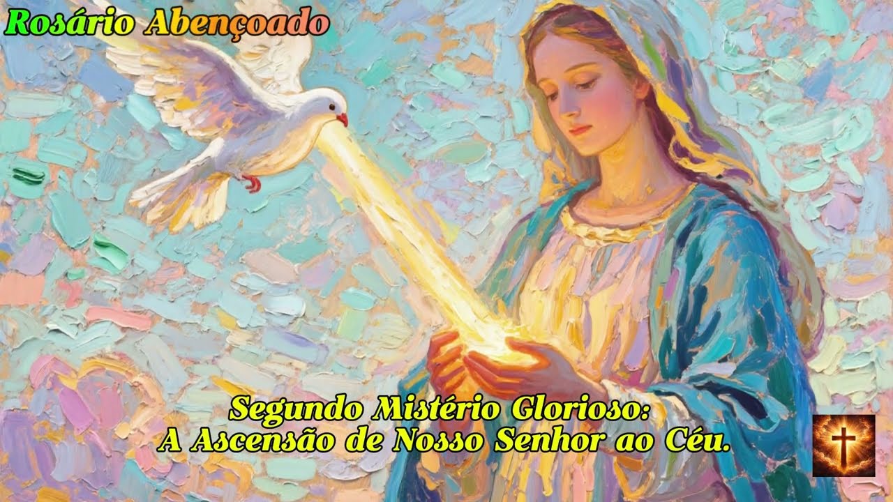 TERÇO DE HOJE | Quarta-feira, [18/03/2026] – Mistérios Gloriosos | 04 HORAS