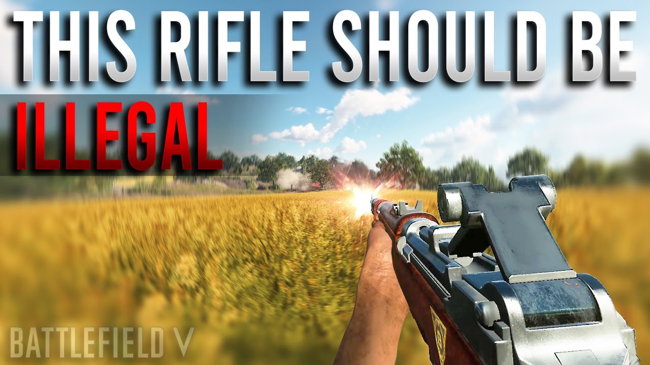Battlefield 5 - This rifle should be illegal! Selbstlader 1906