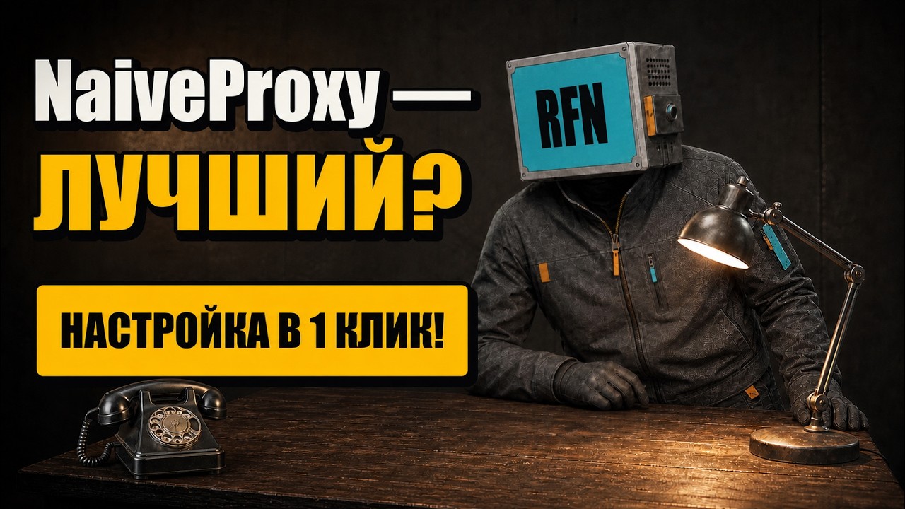 NaiveProxy: Чем хорош? | КАК настроить в 1 КЛИК