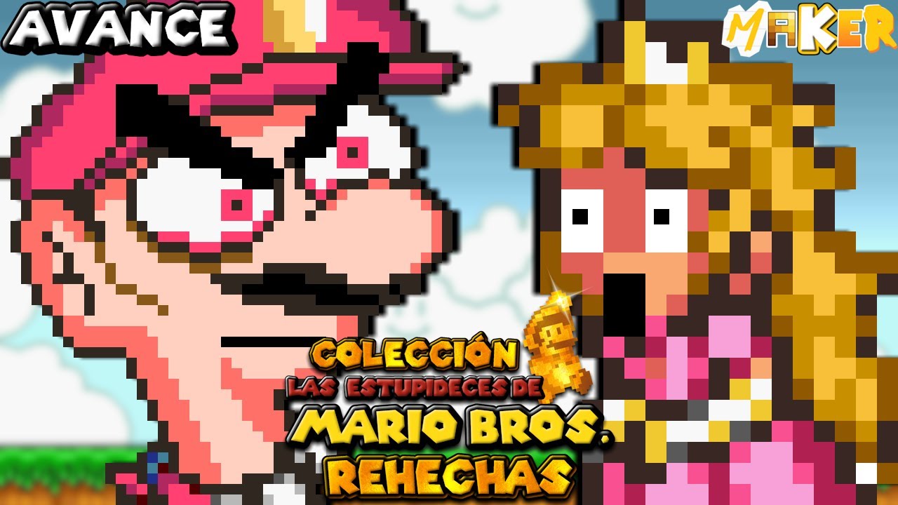 2 Minutos y 18 Segundos de Las Estupideces de Mario Bros. Rehechas [AVANCE]