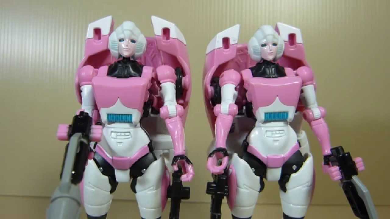 felzbug Hasbro Generations Arcee Figure has 2 Versions