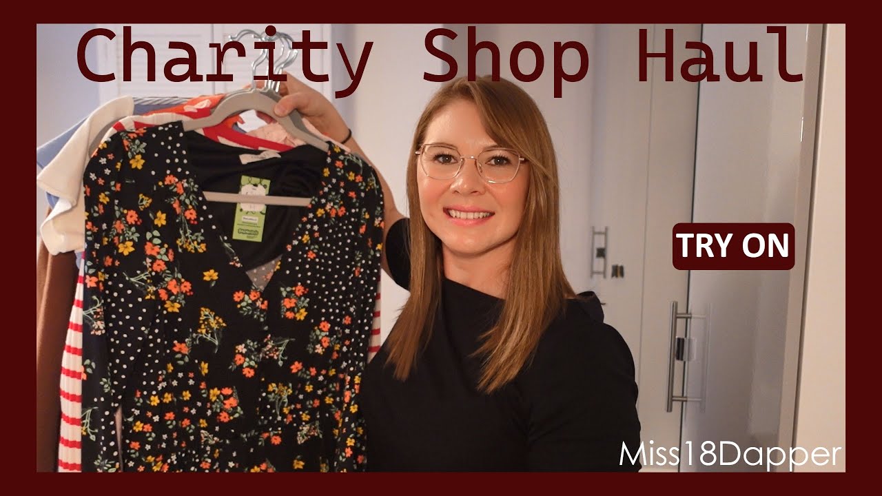 Charity Shop Haul | Thrifting UK | Try On | Miss18Dapper | 2025