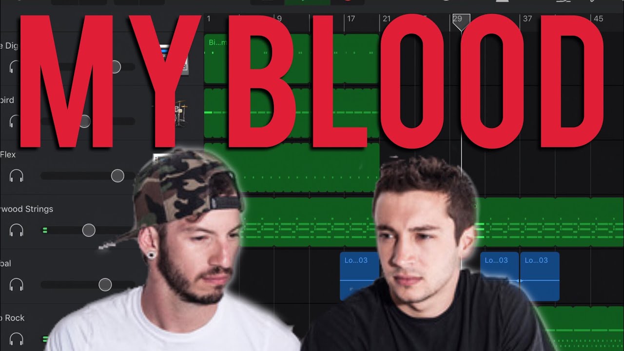 My Blood GarageBand Twenty One Pilots Tutorial/ Remake