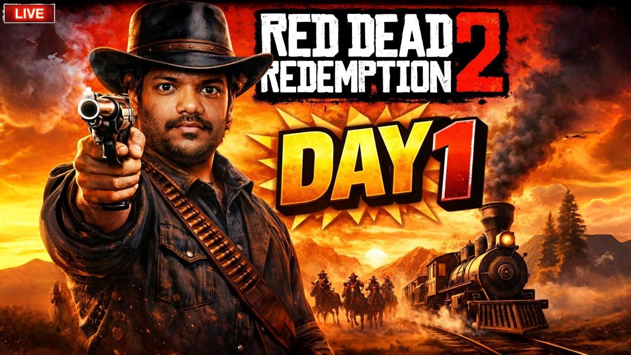 🔴 Red Dead Redemption 2 Story Mode Live | Full Gameplay | Tamil Commentry - DAY : 1