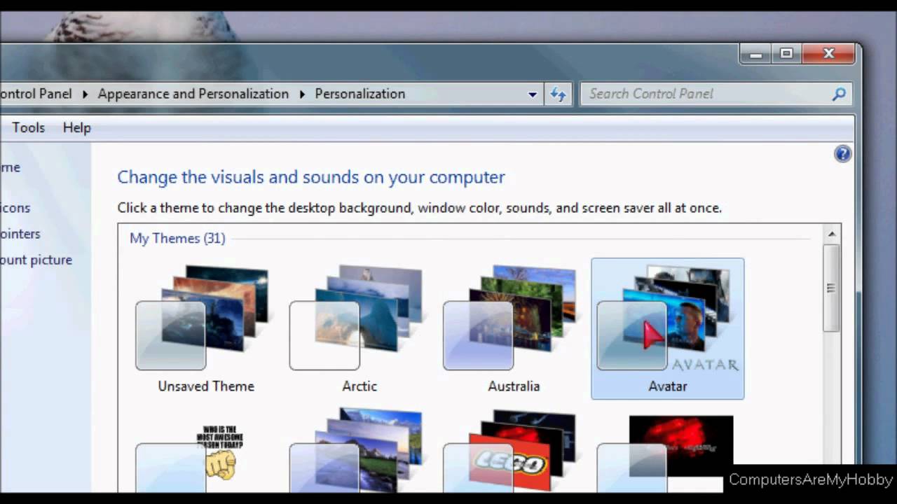 Free Windows 7 Themes