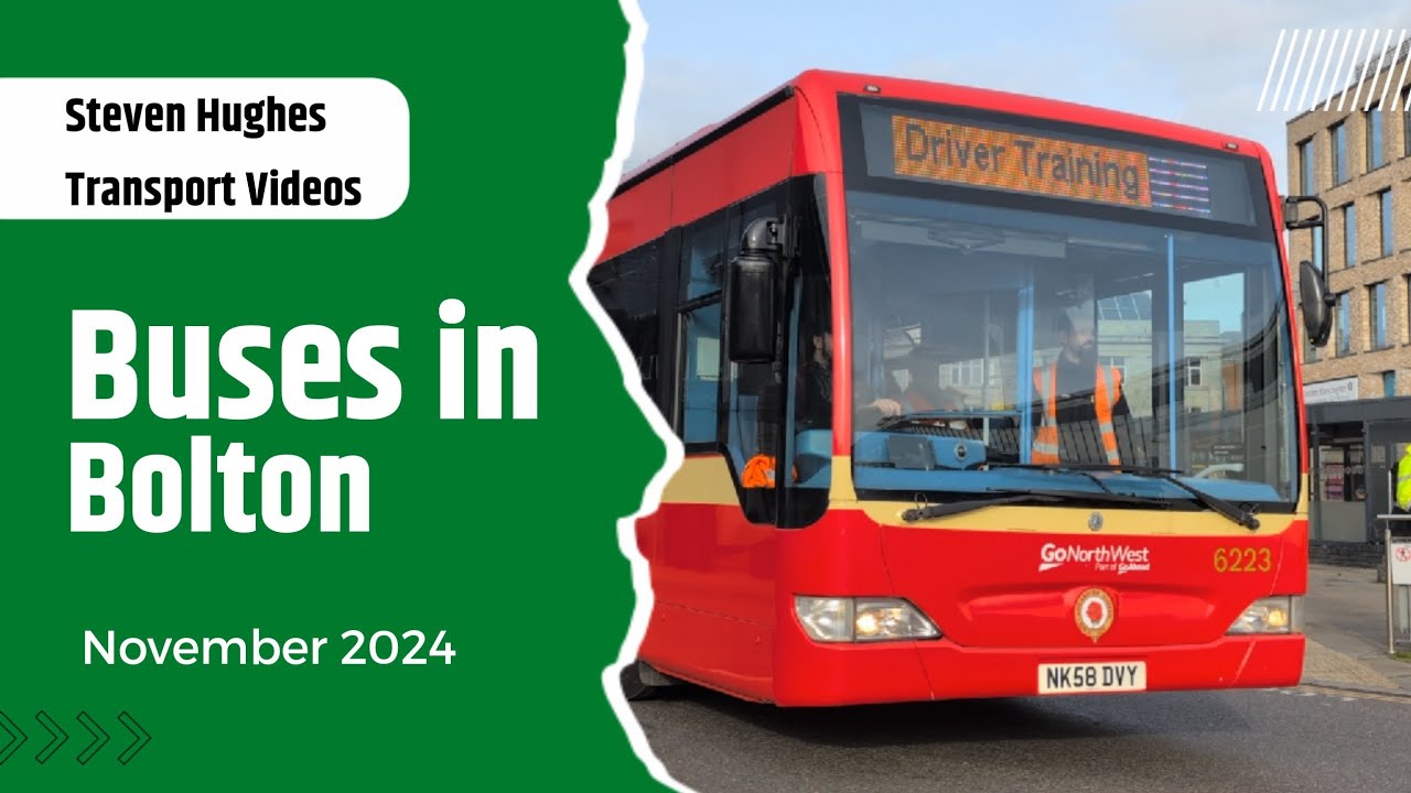 Buses in Bolton | Bus Spotting | November 2024