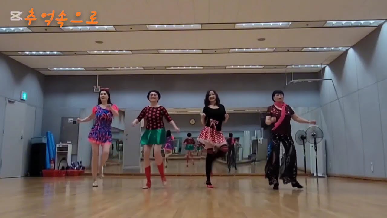 추억속으로 Into the Memories | Beginner linedance | 트로트라인댄스 | 가요라인댄스 | 시니어라인댄스