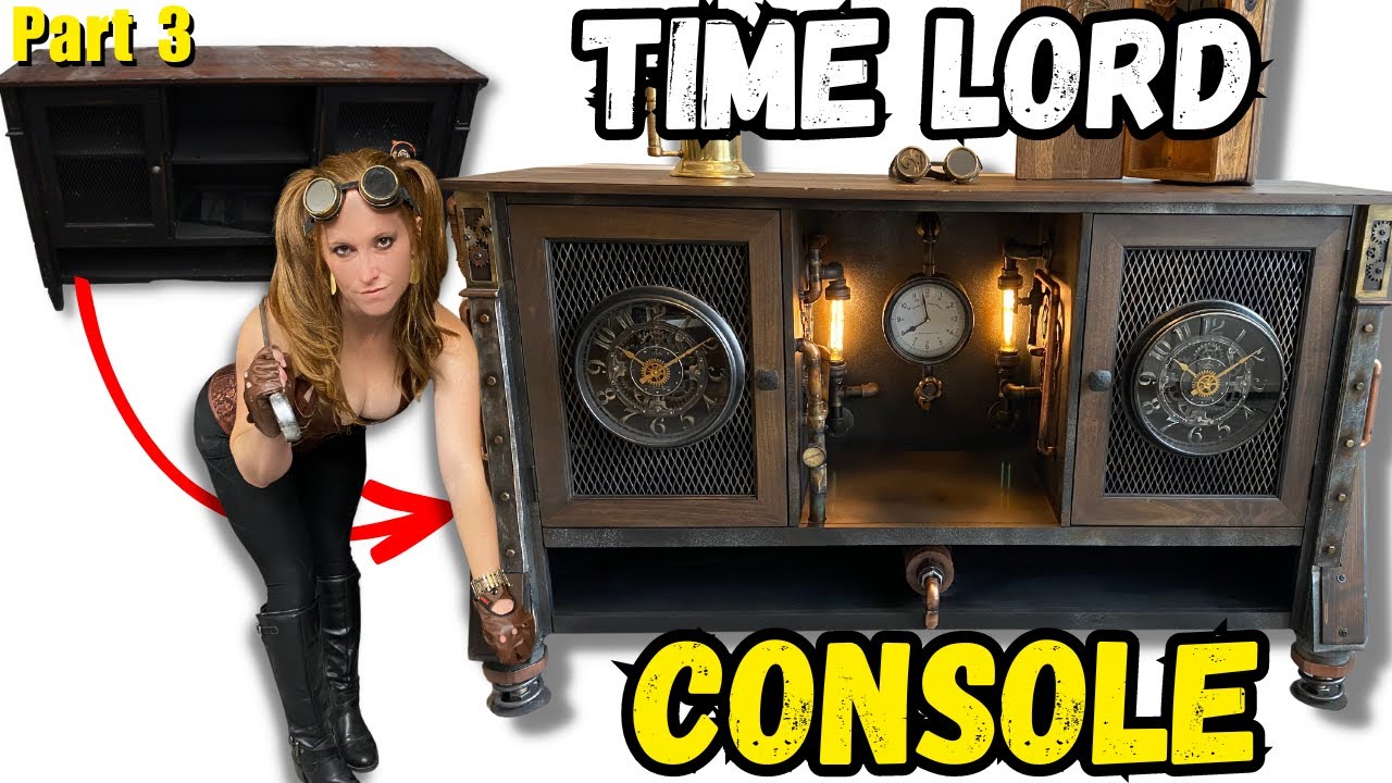 Final Reveal: Time Lord Steampunk Console Build Complete | Doctor Who-Inspired DIY (Part 3)