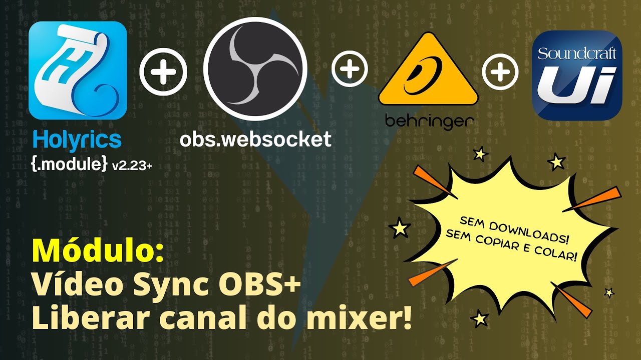 Execute Vídeos no Holyrics e OBS Simultaneamente, por módulo e sem capturas!