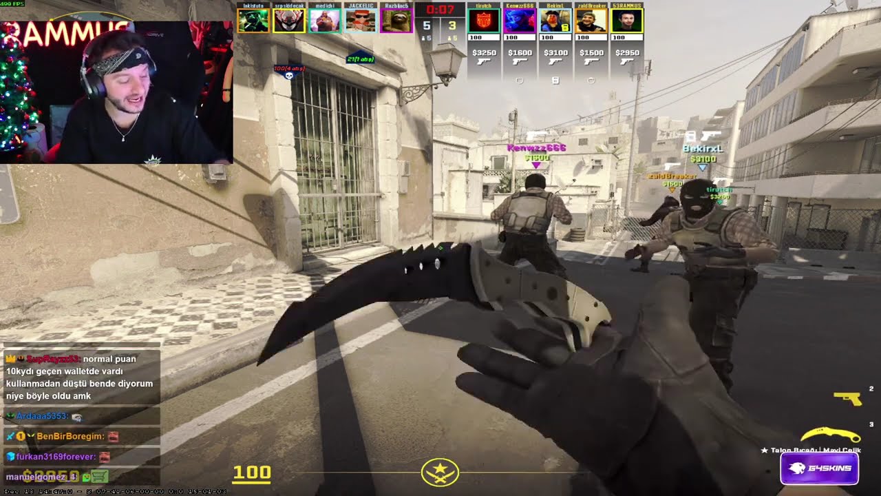 Rammus53 'Counter Strike 2' Oynuyor II Çok Stratejik Oynadıkları Maçı Neredeyse Kaybetmek Üzereler!!