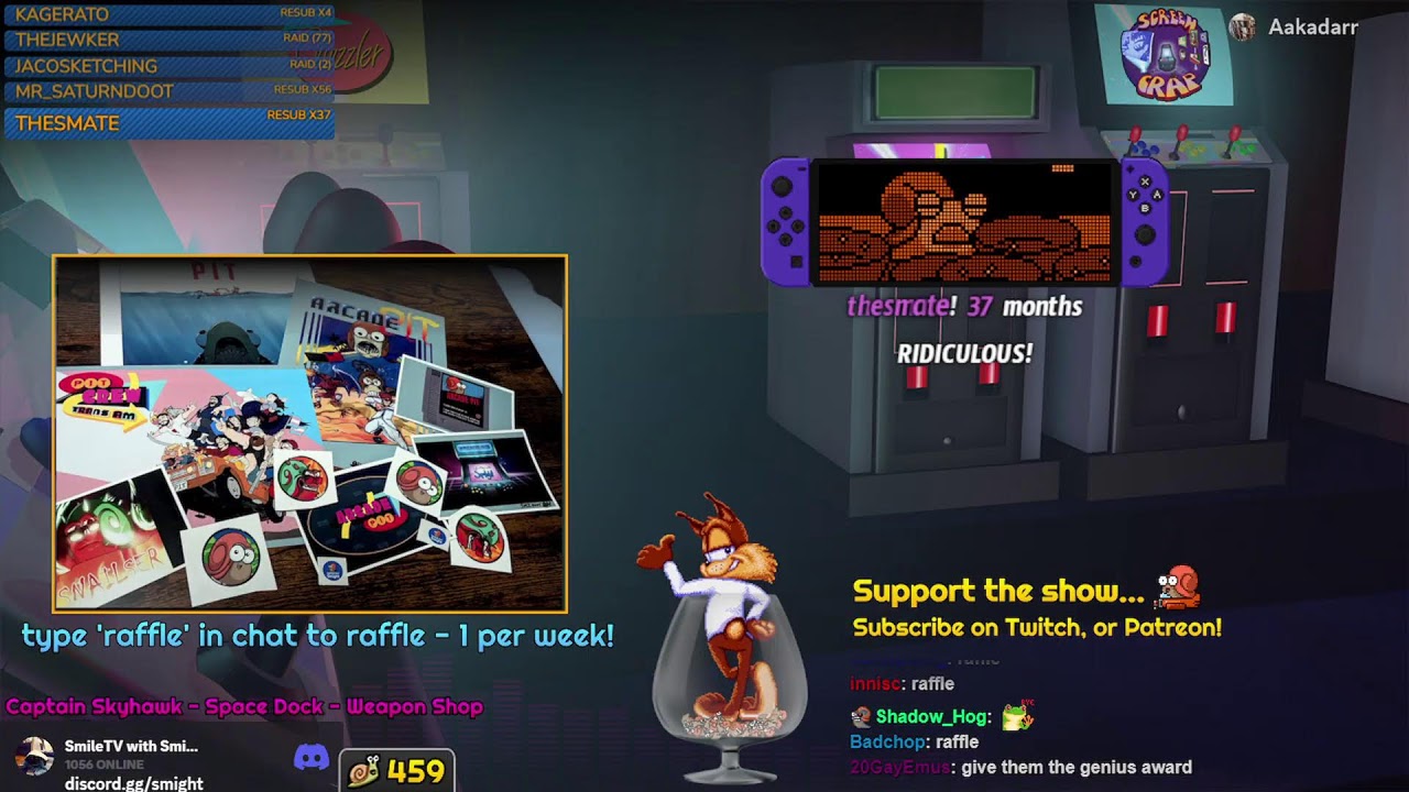 Arcade Pit, the weekly gameshow - Players: frozentreasure, Aakadarr, isau, Telshin