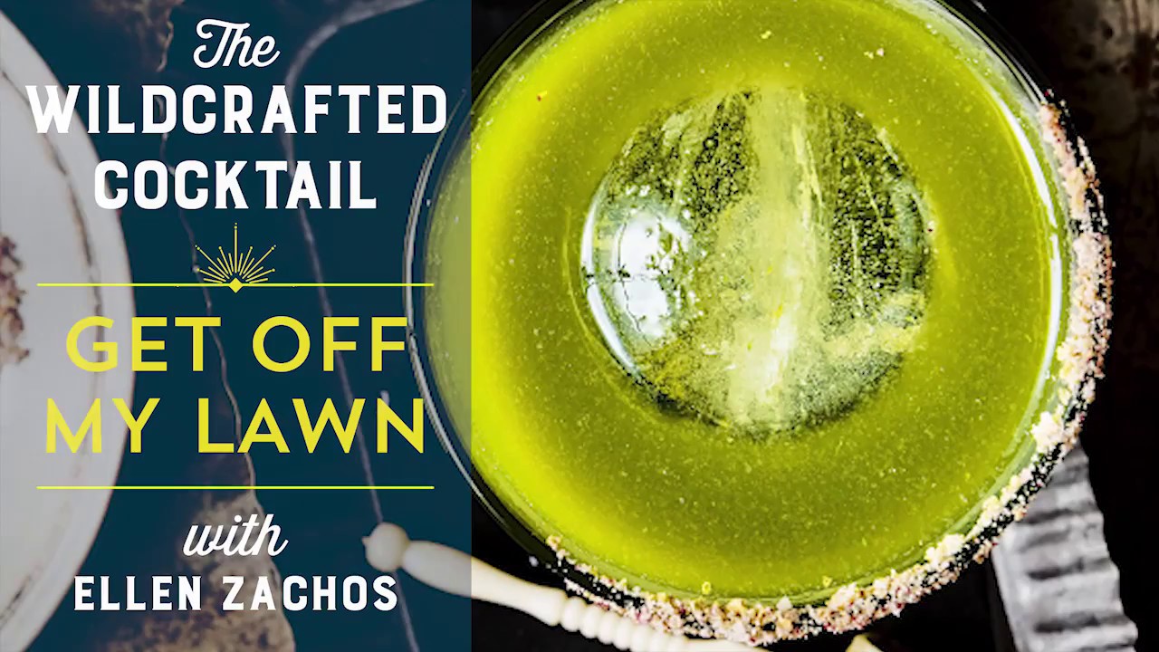 The Wildcrafted Cocktail: Get Off My Lawn — A Margarita with Purslane Tequila