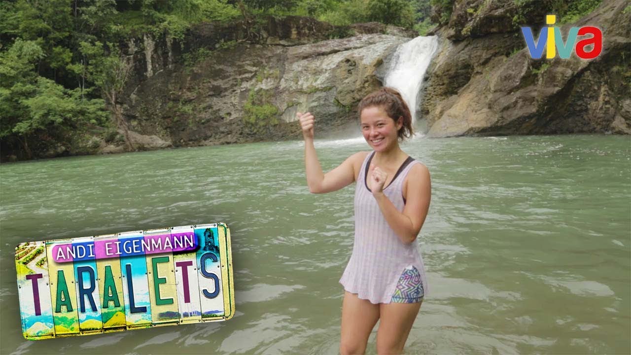 [Taralets] Andi Eigenmann explores Verdivia Falls in Bulacan