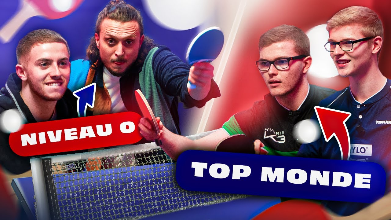 Qui peut battre les meilleurs joueurs de ping-pong ?🏓 (Les frères Lebrun)
