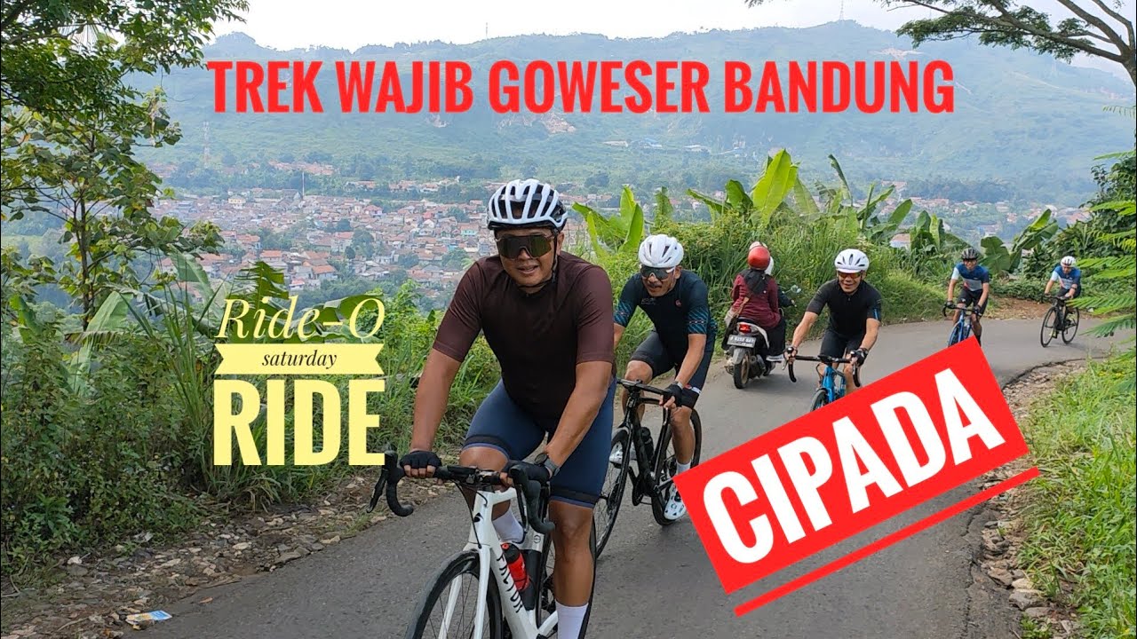 rute wajib goweser bandung cipada tanjakan dan view keren, Ride-O saturday ride