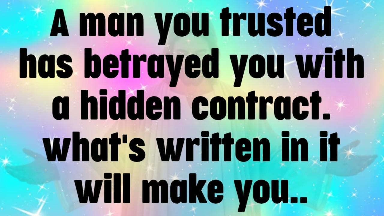 💸 A man you trusted has betrayed you with a hidden contract  what's written in it will make you