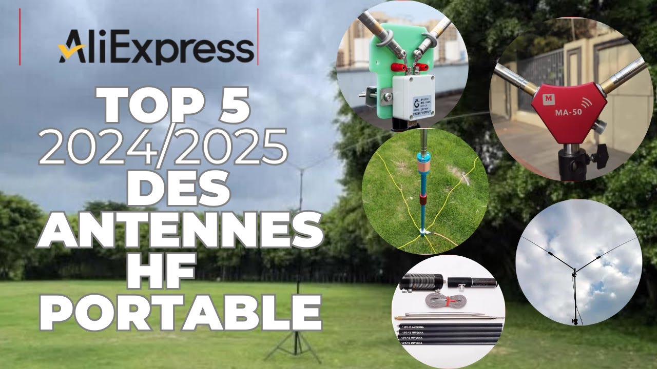 Top 5 des antennes HF portable sur AliExpress