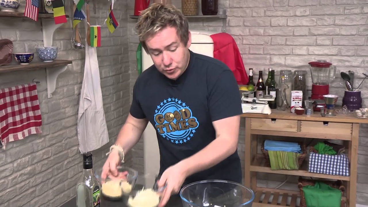 How To Make A Vegetarian Calzone | Good Food Good Times World Cup 2014 Special