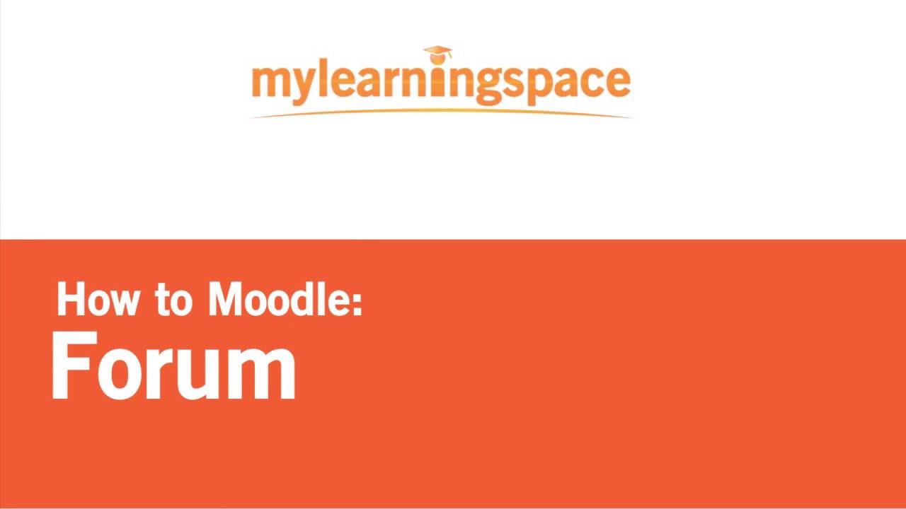 Moodle - Forum