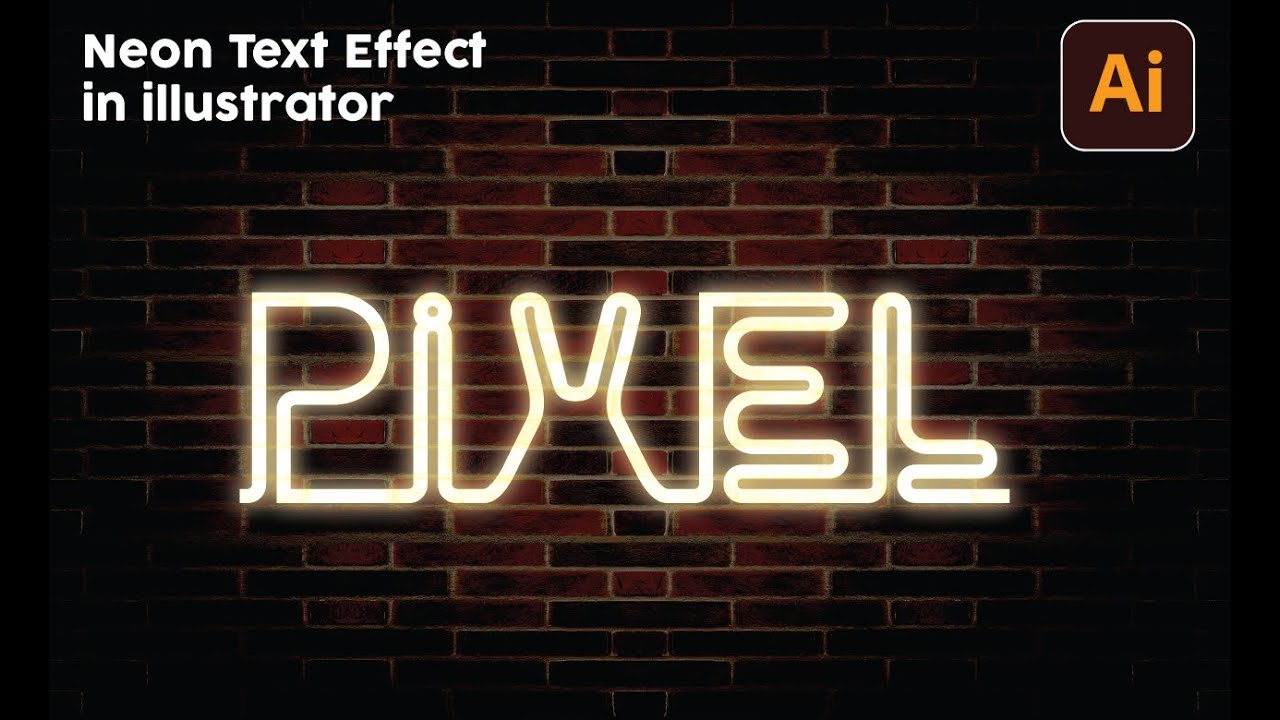 Photoshop: Neon Text Effect Tutorial