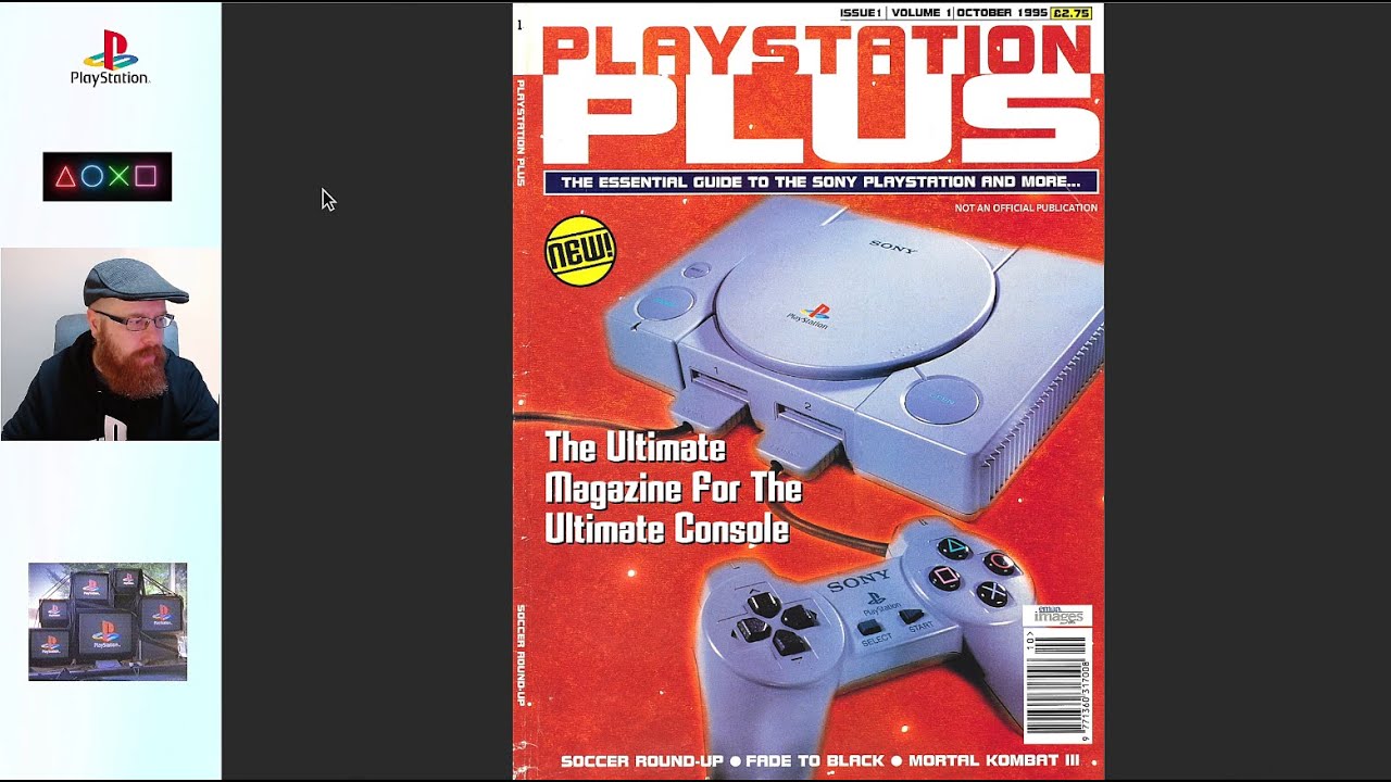 Журнал PlayStation Plus — выпуск 1 — октябрь 1995 г. — HD LOOK!