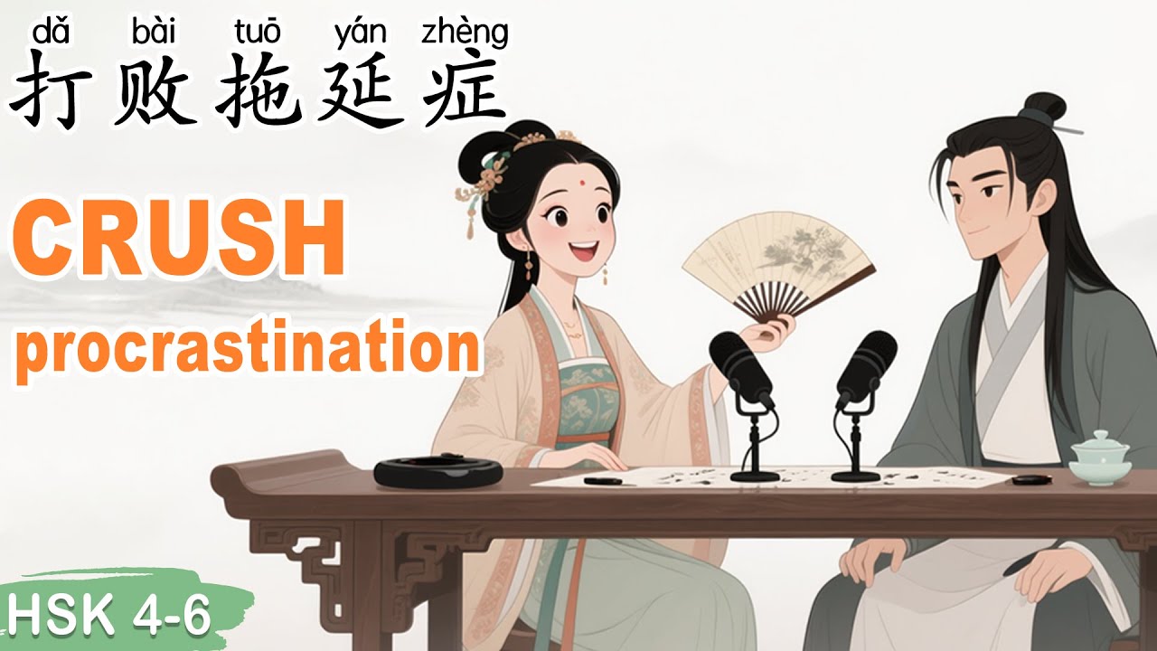 HSK 4–6｜Как преодолеть прокрастинацию и эффективно выучить китайский! #learnchinese