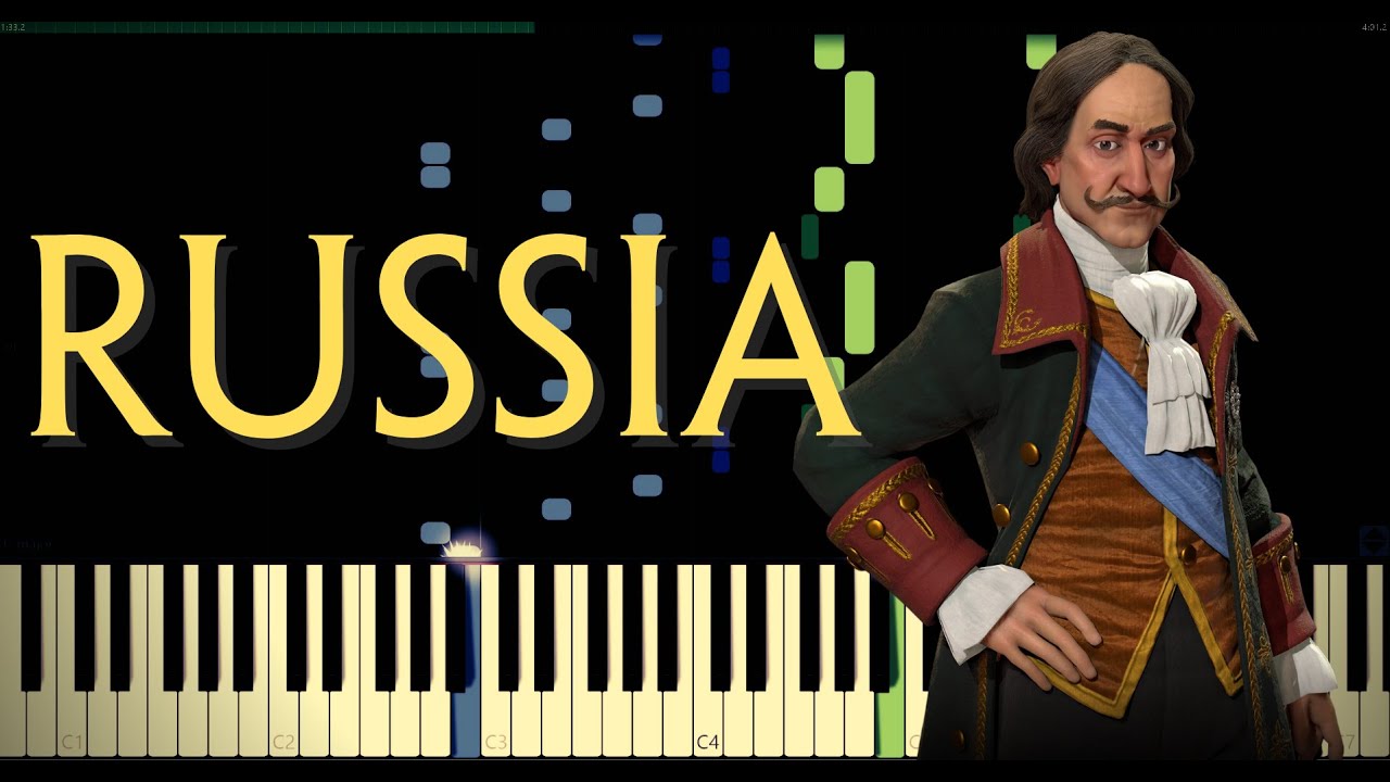 Civilization VI - Russia Theme - Kalinka - Piano Cover - Калинка - Россия - Цивилизация 6