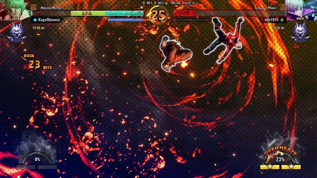 FATAL FURY: City of the Wolves Online Ranked Match TevinMoore22 (Ken) 🆚 edo1815 (Rock)