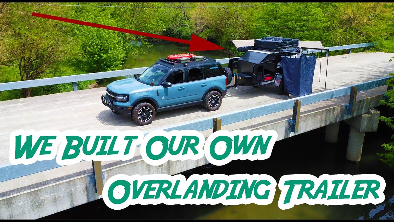 We Built A Off-Road Square Drop Trailer From A Harbor Freight Frame