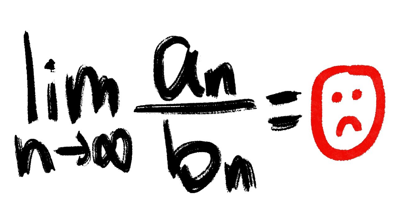 Why limit comparison test is inconclusive if L=0 or L=infinity, calculus 2 tutorial