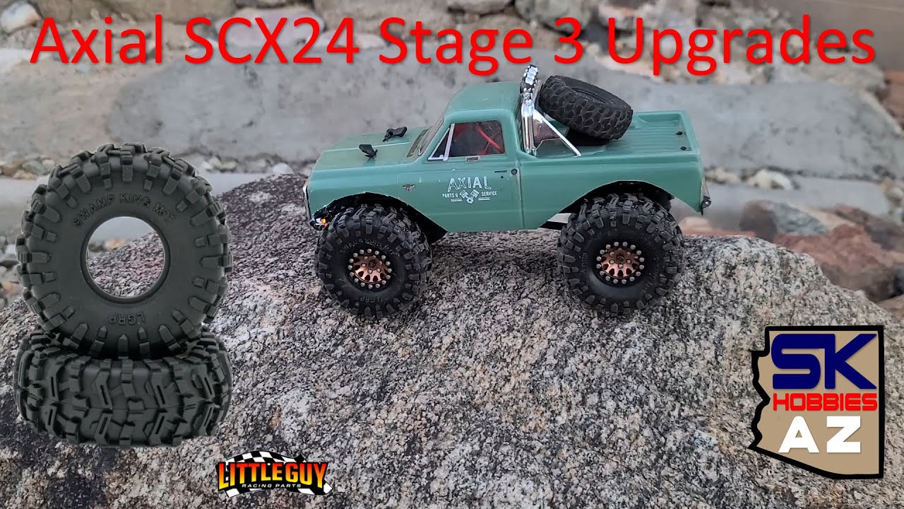 Axial SCX24 C10 Build Series - Wheels and Tires - S02E011
