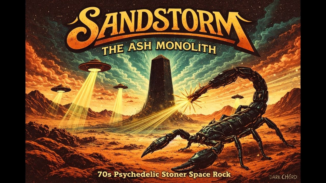 Sandstorm - The Ash Monolith [70s Psychedelic Stoner Space Rock] (FULL ALBUM)
