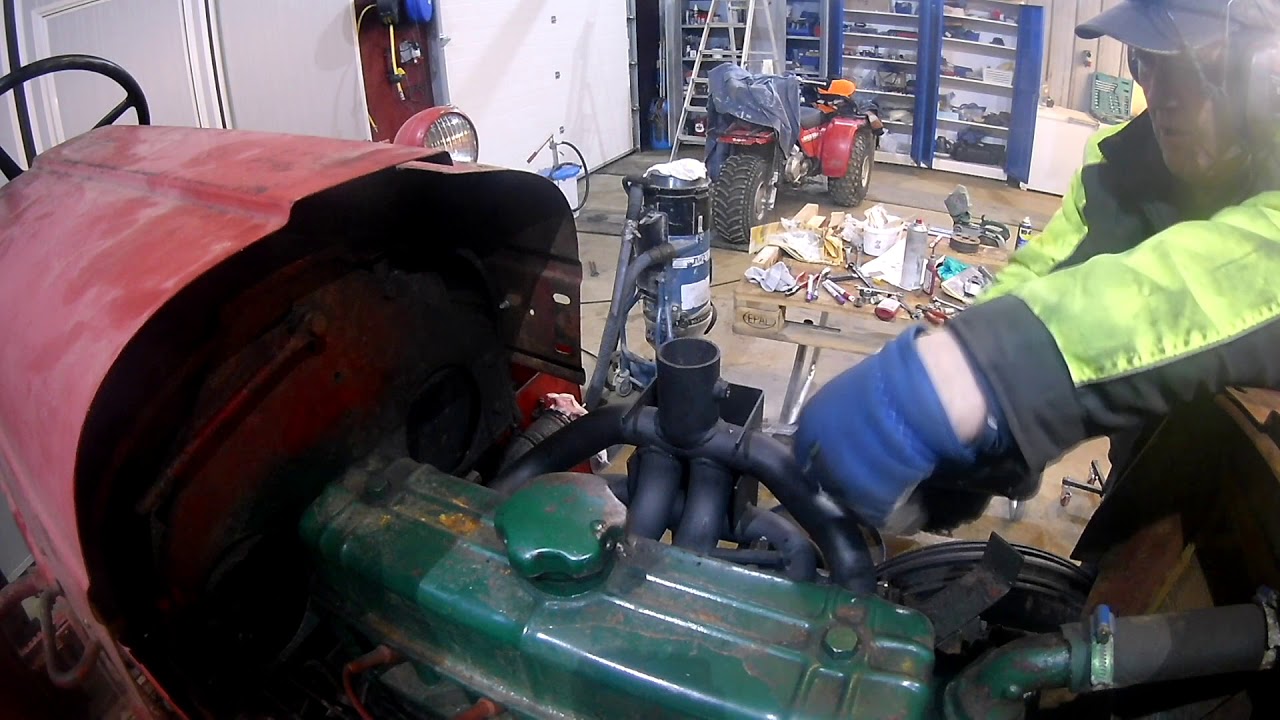 Volvo T24 exhaust manifold, grenrör