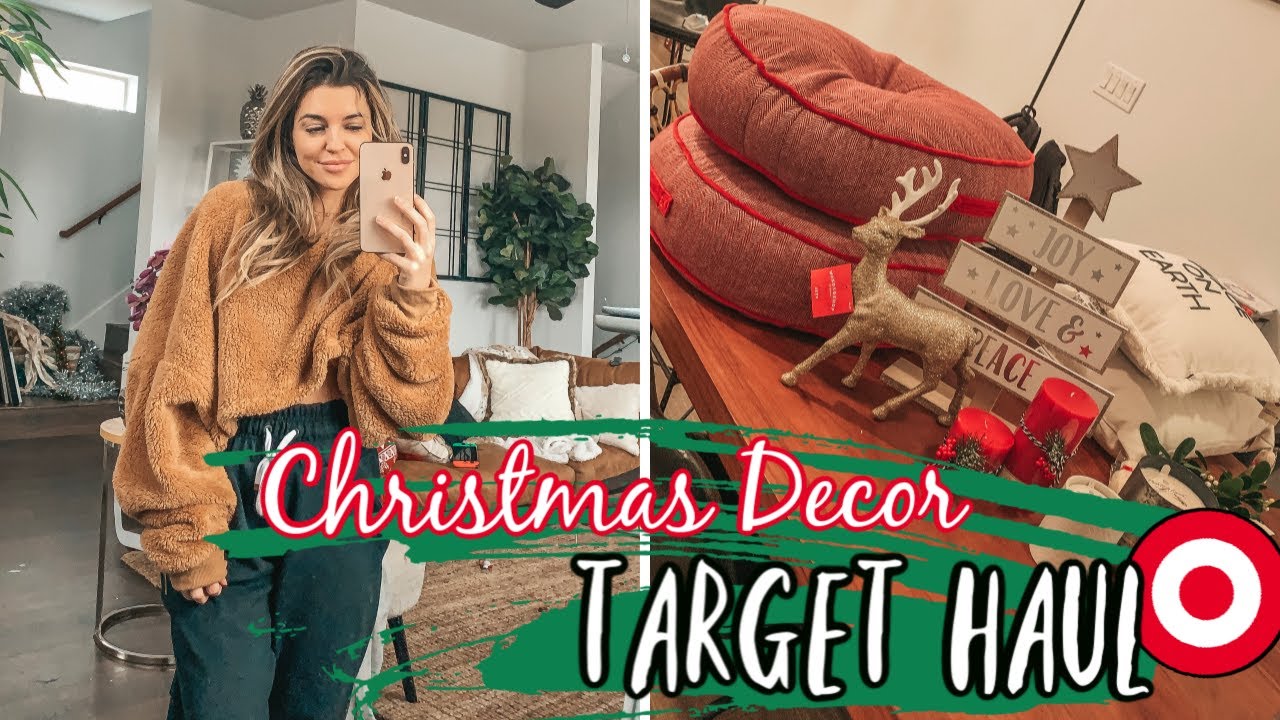 Christmas Cheer is here!! Target haul, GRWM, let's cozy up