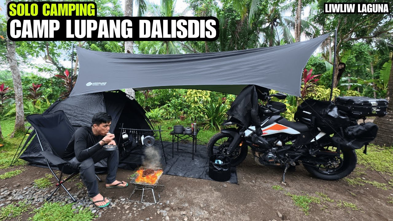 Solo Camping - Camp Lupang Dalisdis - Liwliw Laguna