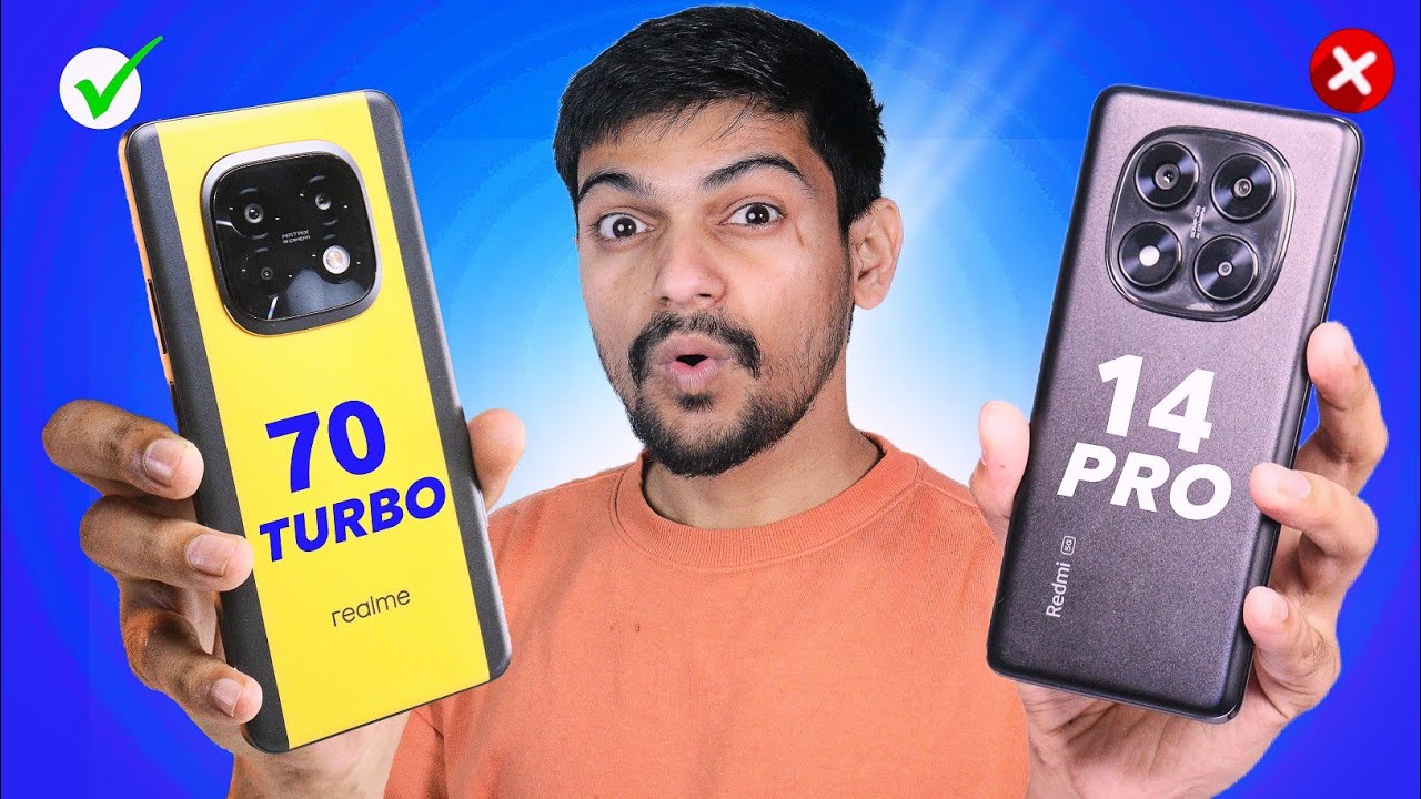 Redmi Note 14 Pro vs Realme Narzo 70 Turbo | Best Smartphone Under 25000 🔥